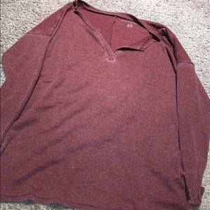 Long sleeve American eagle top